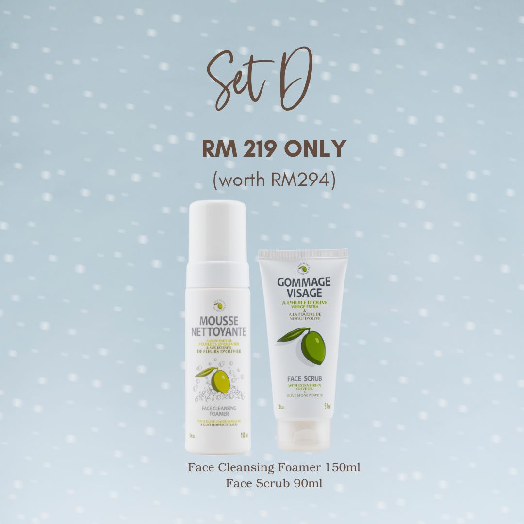 [Holiday Gift Set D] Face Cleansing Set